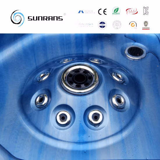 Ce Approved Outdoor Massage SPA Tub Plastic Bathtub