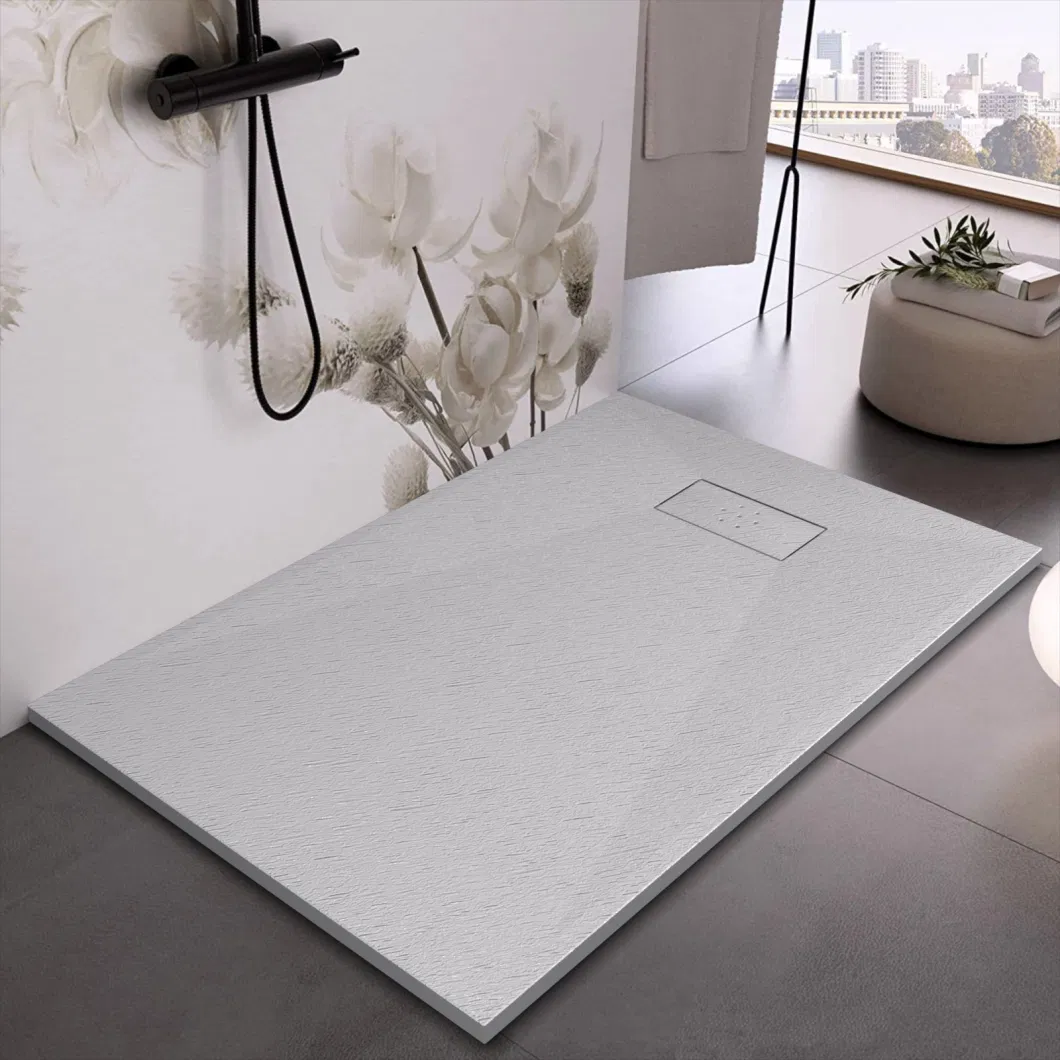 Artificial Resin Stone SMC Shower Panel New Bathroom Stone Shower Tray