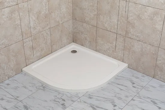 Anti Slipping Pure Acrylic Solid Surface Shower Tray / Shower Base/ Shower Pan