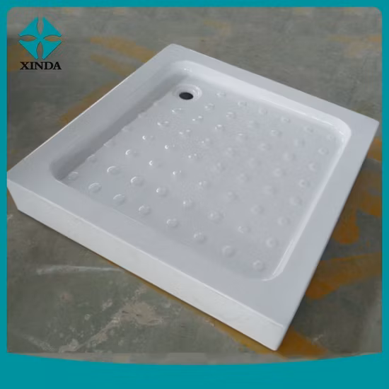 Artificial Stone Resin Hotel Shower Pans Shower Floor Tray