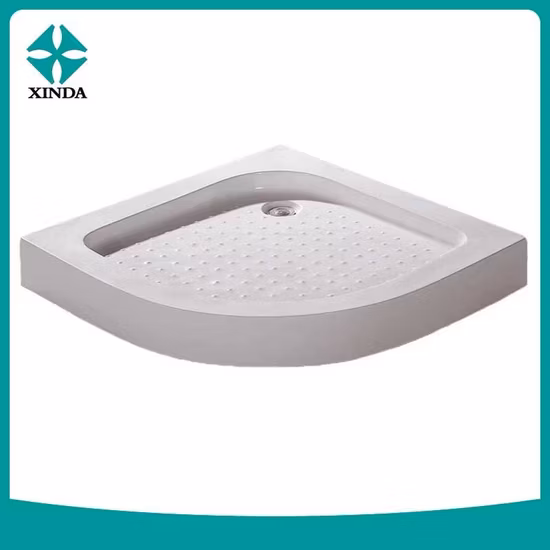 Artificial Stone Resin Hotel Shower Pans Shower Floor Tray