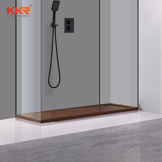 Pannello doccia SMC in pietra di resina artificiale Nuovo piatto doccia in pietra per bagno