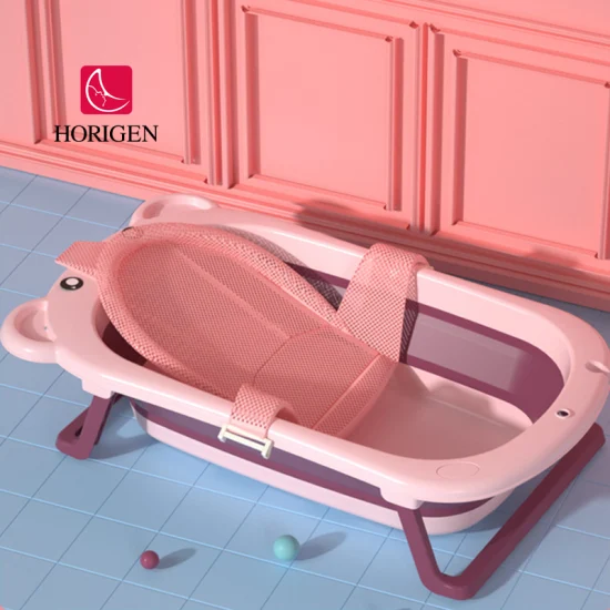 Nuovi prodotti Vaschetta da bagno pieghevole in plastica di nuovo stile Buona vasca da bagno pieghevole per bambini con vasca pieghevole portatile