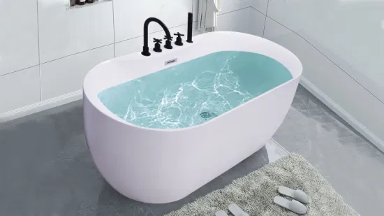 Vasca da bagno interna personalizzata SPA Semplice vasca da bagno indipendente in acrilico per sanitari da bagno